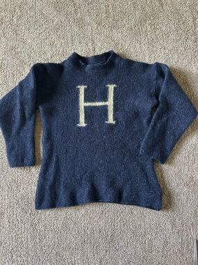 Warner Bros. Navy Blue H Harry Potter sweater